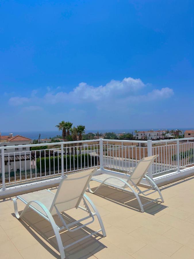 3 Bedroom Coral Bay Beach Seaview Villa I Private Pool Peyia Exterior foto