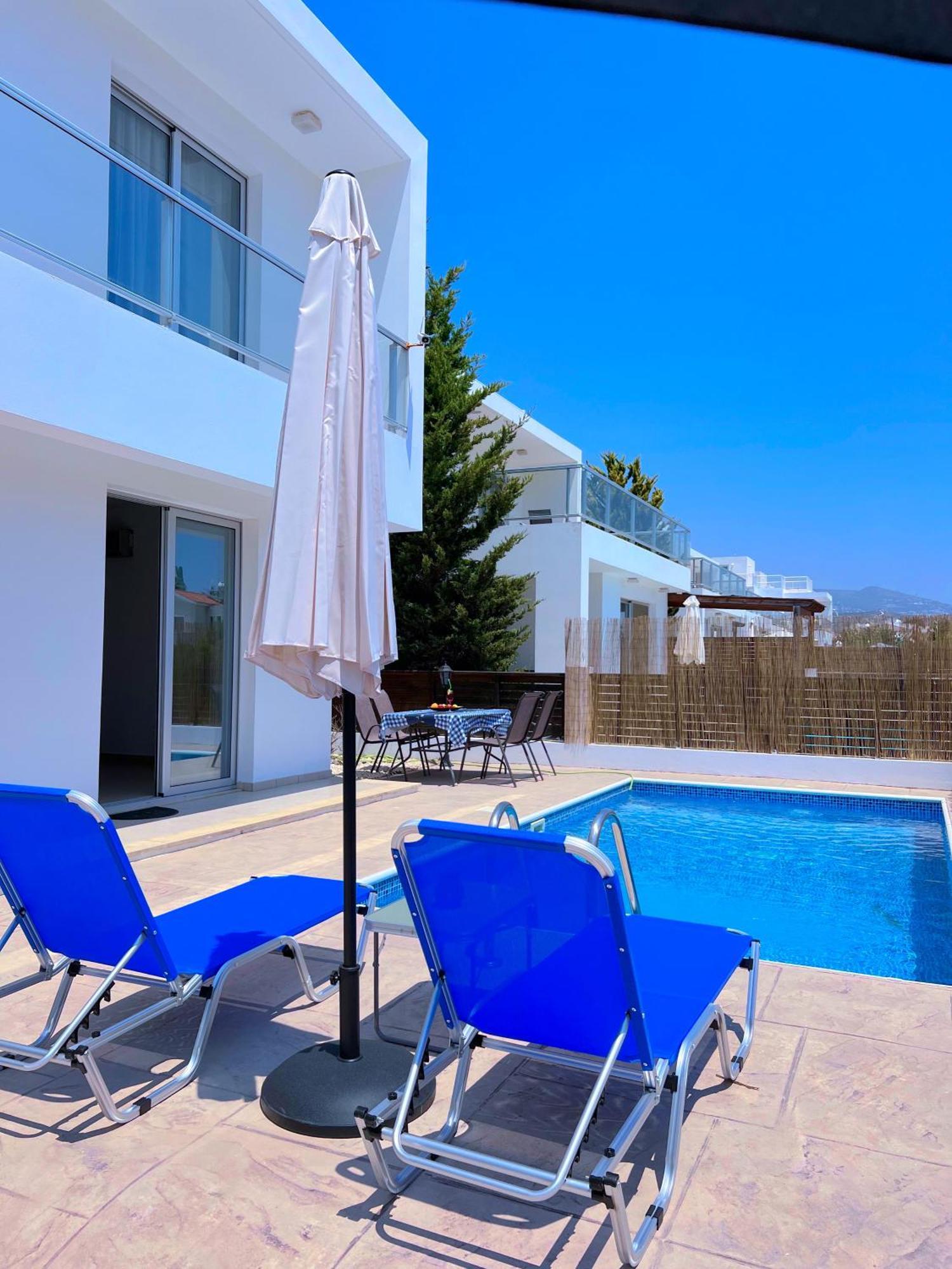 3 Bedroom Coral Bay Beach Seaview Villa I Private Pool Peyia Exterior foto